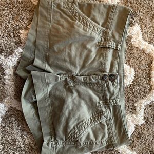 BKE Olive green mini shirts